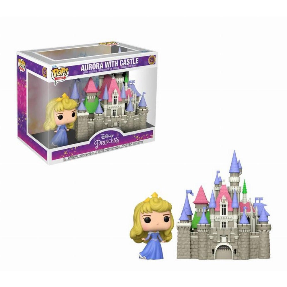 Funko Pop! Disney Ultimate Princess- Princess Aurora W/Castle Zascalo