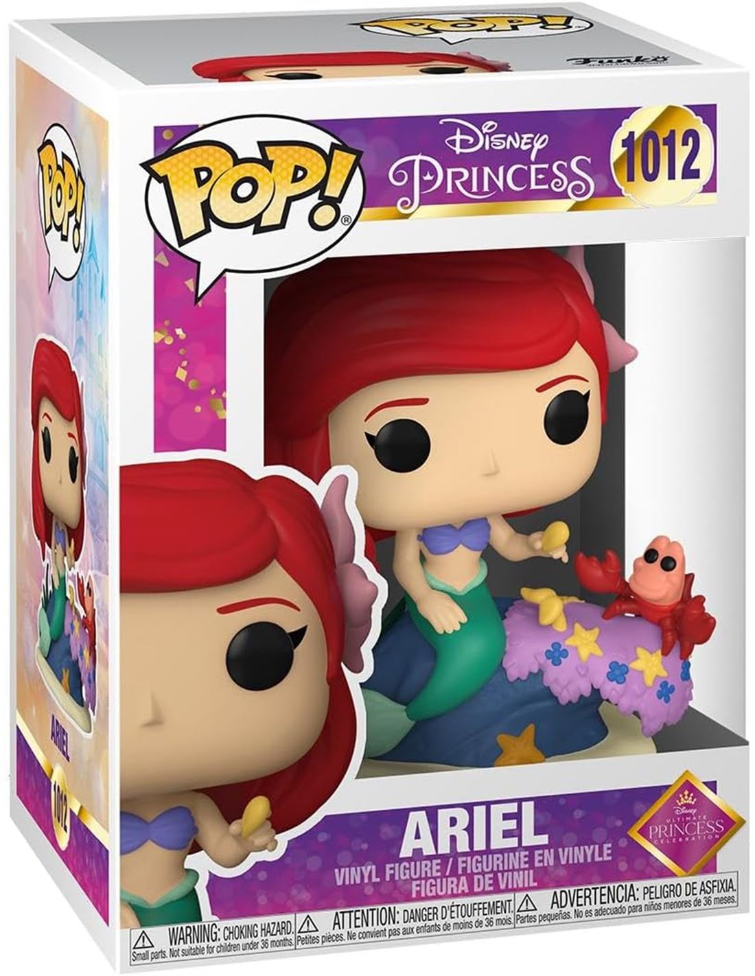 Funko Pop! Disney Ultimate Princess- Ariel Zascalo