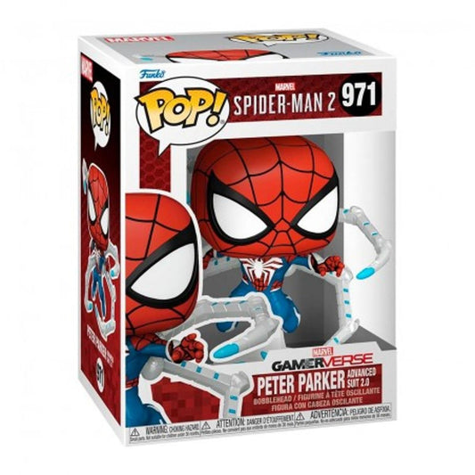 Funko Pop! Marvel Spider-Man 2 - Peter Parker (Advanced Suit 2.0) Zascalo