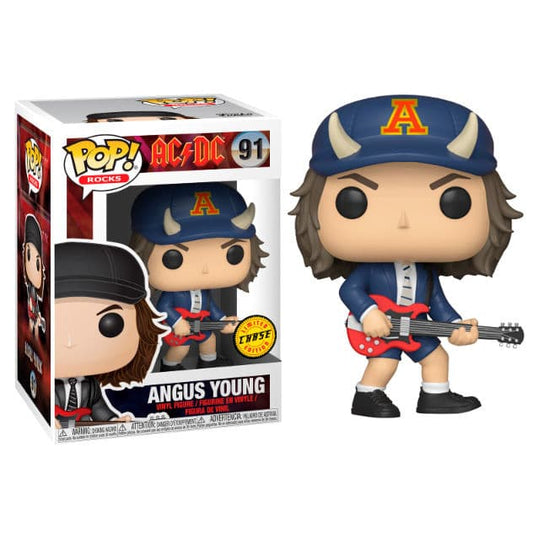 Funko Pop! Music - 091 Angus Young - AC/DC (CHASE) - Zascalo.com