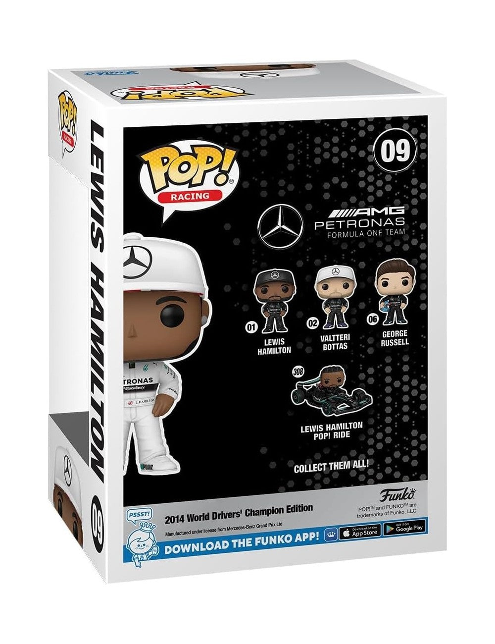 Funko POP! Lewis Hamilton (2024) Fórmula 1 Zascalo