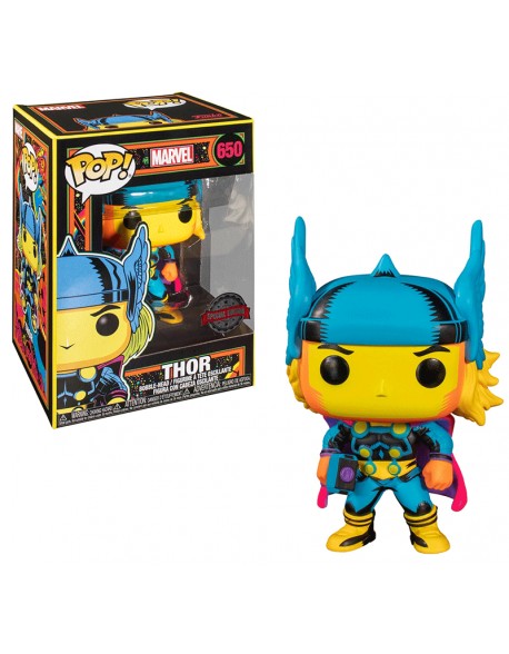 Funko POP! 650 Black Light- Thor - Marvel Zascalo