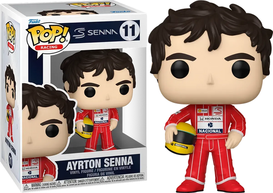 Funko Pop! Vinyl Ayrton senna - Fórmula 1 - Zascalo.com