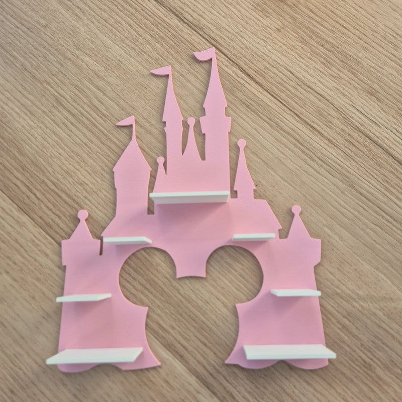 Estantería Disney Princesas para Bitty pops de Funko- soporte para 12 mini funkos | Expositor 3D para Mini Funkos | Organizador Coleccionable princesas - Zascalo.com