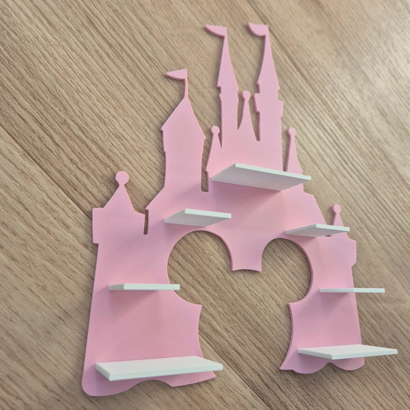 Estantería Disney Princesas para Bitty pops de Funko- soporte para 12 mini funkos | Expositor 3D para Mini Funkos | Organizador Coleccionable princesas - Zascalo.com