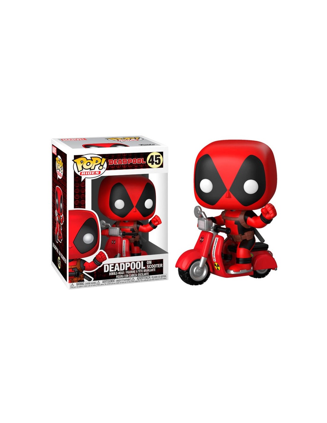 Funko POP! Deadpool in Scooter Zascalo