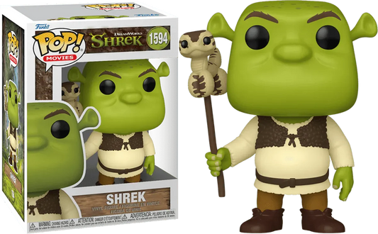 Funko Pop! Movies: DreamWorks 30th Anniversary - Shrek #1594 - Figura de Vinilo Original