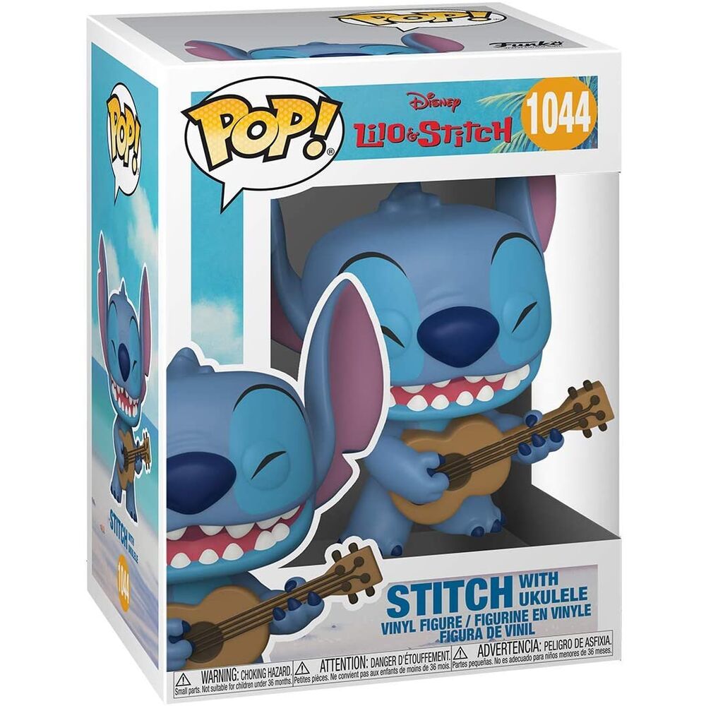 Funko POP! 1044 Stitch con Ukelele - Lilo & Stitch - Disney