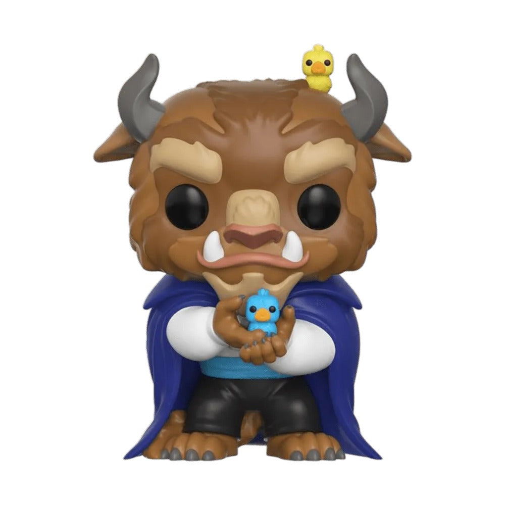 Funko Pop! Disney: La Bella y la Bestia - Bestia con Pájaros (The Beast) #239 - Figura de Vinilo Original