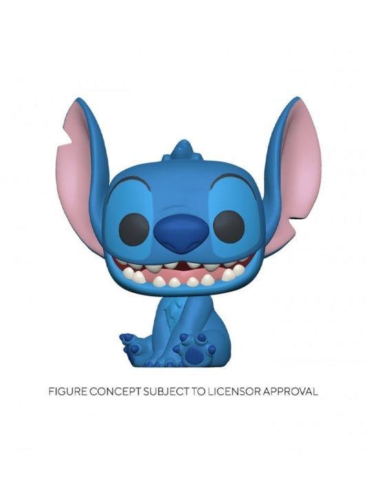 Funko Pop! Disney Stitch Sentado Sonriente - Lilo & Stitch Zascalo