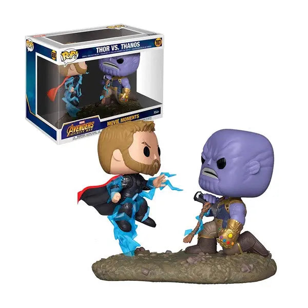 FUNKO MOMENT MARVEL THOR VS THANOS (707) Zascalo