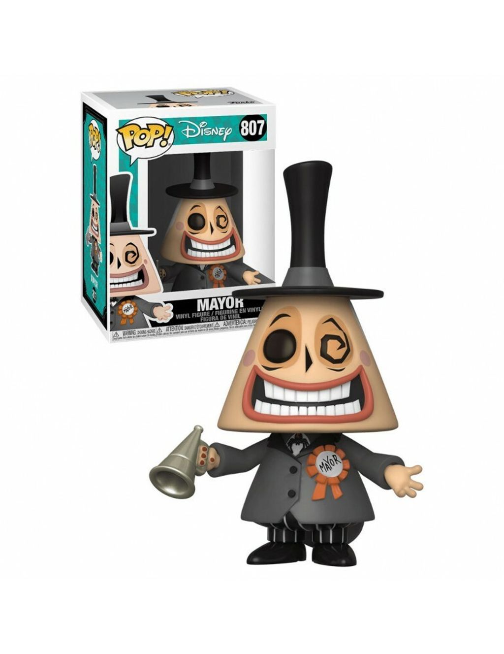 Funko POP! 11 Mayor in Ghost Cart - Pesadilla Antes De Navidad Zascalo