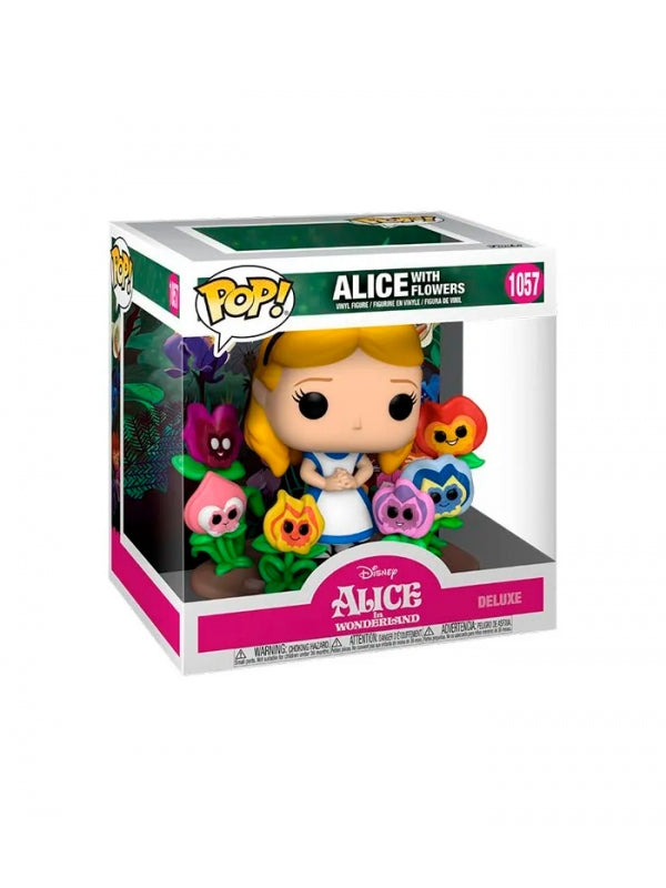 Funko POP! Deluxe 1057 Alicia Con Flores - Alicia 70th - Disney