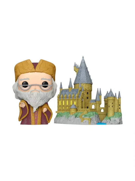 Funko POP! 27 Town HP Anniversary Dumbledore en Hogwarts - Harry Potter Zascalo