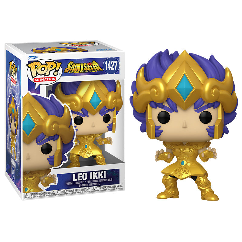 Funko Pop! Caballeros del Zodiaco Gold Leo Ikki - Saint Seiya Zascalo