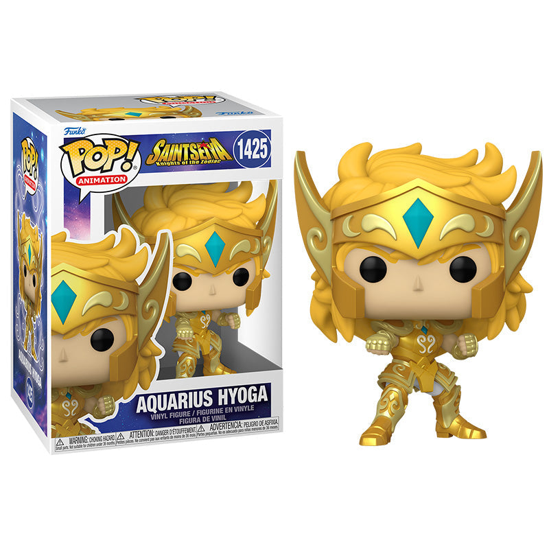 Funko Pop! Caballeros del Zodiaco Gold Aquarius Hyoga - Saint Seiya Zascalo