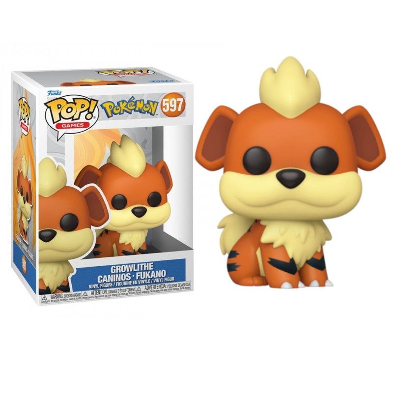Funko Pop! Pokemon Growlithe Zascalo