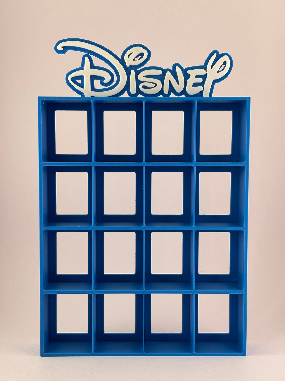 Estantería Disney para Bitty pops de Funko - soporte para 16 mini funkos Expositor 3D para Mini Funkos | Organizador Coleccionable Disney - Zascalo.com