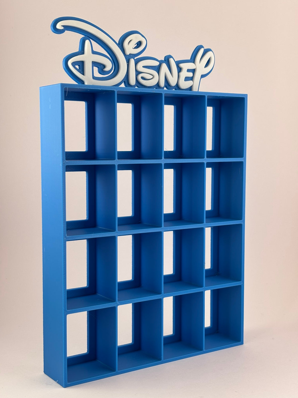 Estantería Disney para Bitty pops de Funko - soporte para 16 mini funkos Expositor 3D para Mini Funkos | Organizador Coleccionable Disney - Zascalo.com