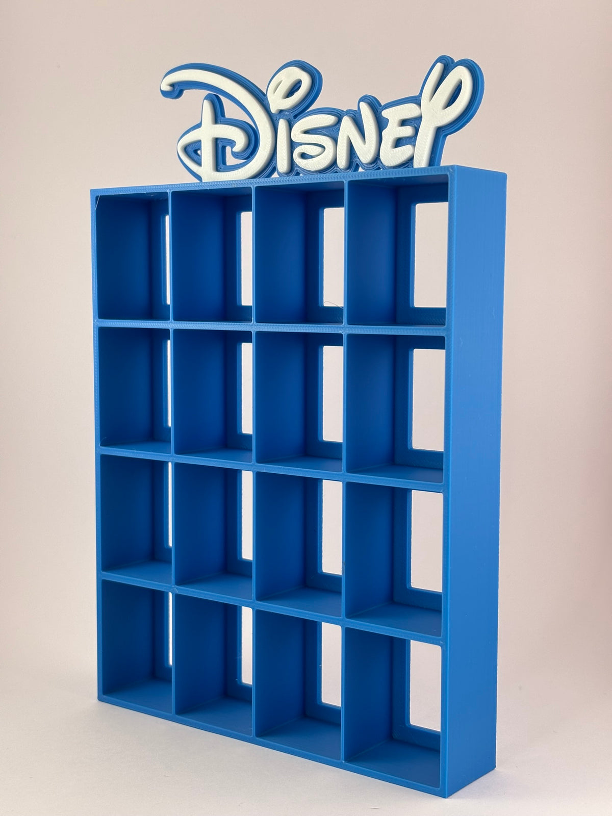 Estantería Disney para Bitty pops de Funko - soporte para 16 mini funkos Expositor 3D para Mini Funkos | Organizador Coleccionable Disney - Zascalo.com