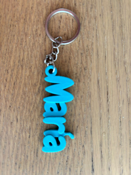 Llaveros Personalizados con Nombre en Relieve (Especial Eventos, Bodas y Fin de Curso)