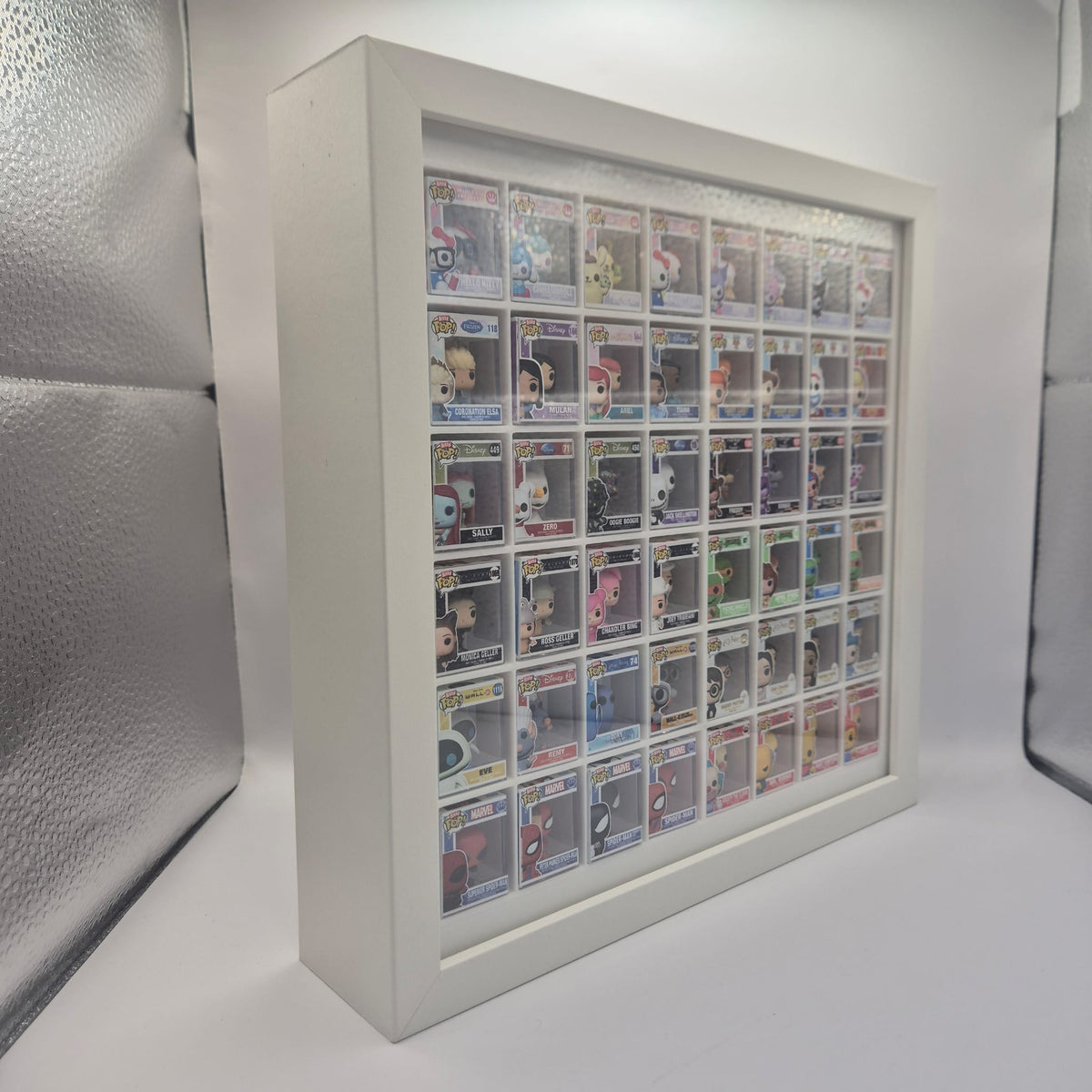 Expositor Bitty Pop con marco interno para cuadro Ikea Sannahed 25x25 (blanco) - Zascalo.com