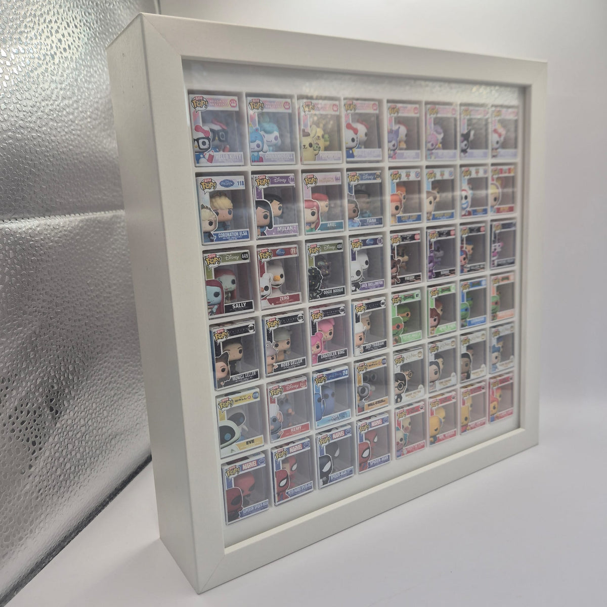 Expositor Bitty Pop con marco interno para cuadro Ikea Sannahed 25x25 (blanco) - Zascalo.com