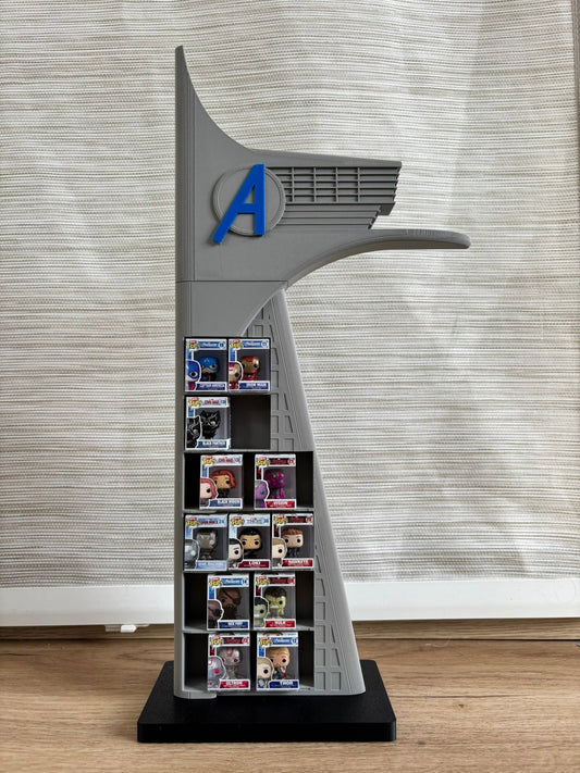 Expositor Bitty Pop Marvel Torre Avengers - Zascalo.com