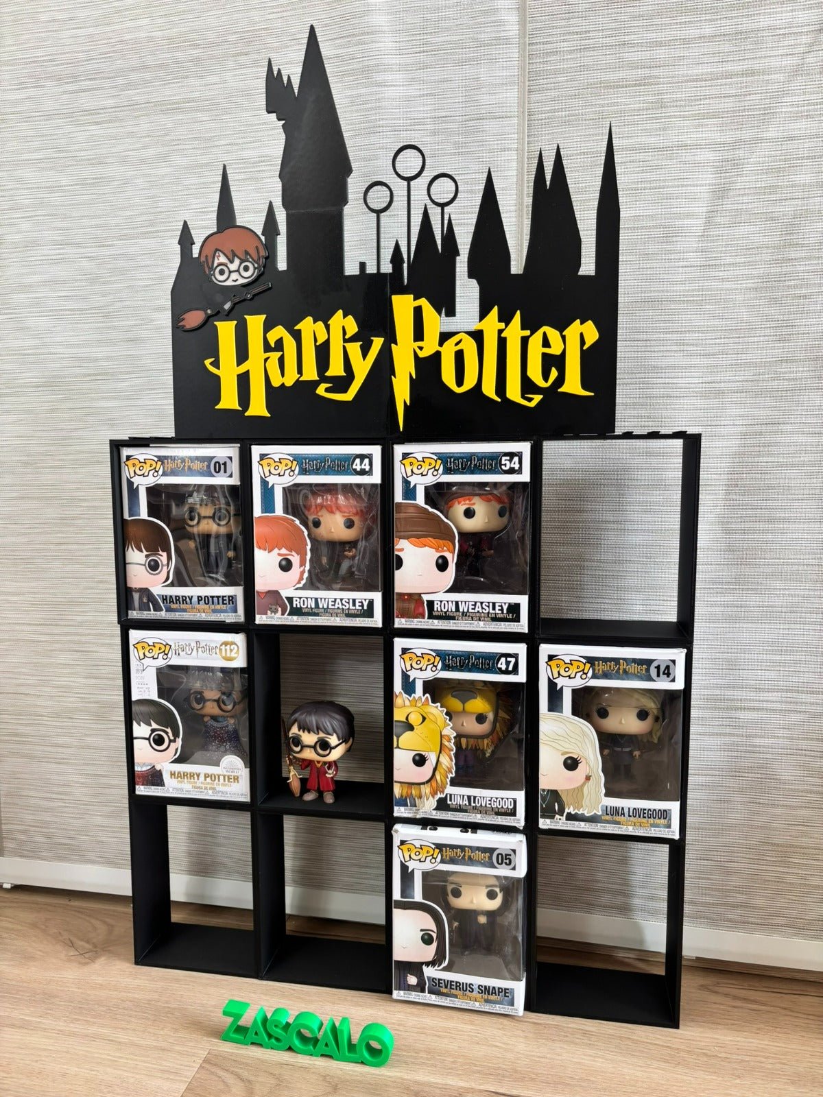 Expositor Funko Pop Harry Potter (12 Figuras) Modular – Estantería 82 cm Coleccionista - Zascalo.com