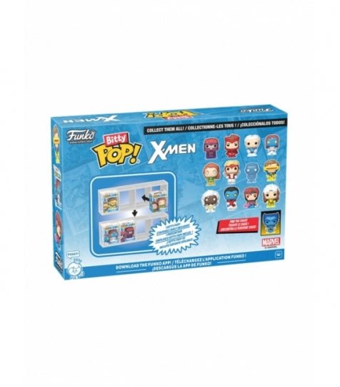 Funko Bitty POP! 4 - Pack X - Men 4 - Pack Series 3 - Marvel Funko Bitty POP! 4 - Pack X - Men 4 - Pack Series 3 - Marvel - Zascalo.com