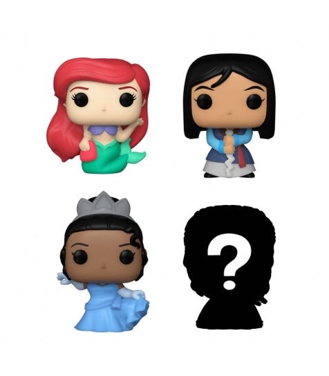 Funko Bitty POP Princesas - Ariel 4 figuras - Disney Funko Bitty POP Princesas - Ariel 4 figuras - Disney - Zascalo.com