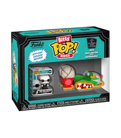 Funko Bitty POP Ride Jack Skellington with Snowmobile - Star Wars Funko Bitty POP Ride Jack Skellington with Snowmobile - Star Wars - Zascalo.com