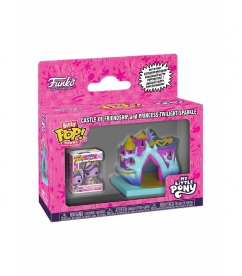 Funko Bitty POP! Town Towns Castle of Friendship and Princess Twilight Sparkle - My Little Pony Funko Bitty POP! Town Towns Castle of Friendship and Princess Twilight Sparkle - My Little Pony - Zascalo.com