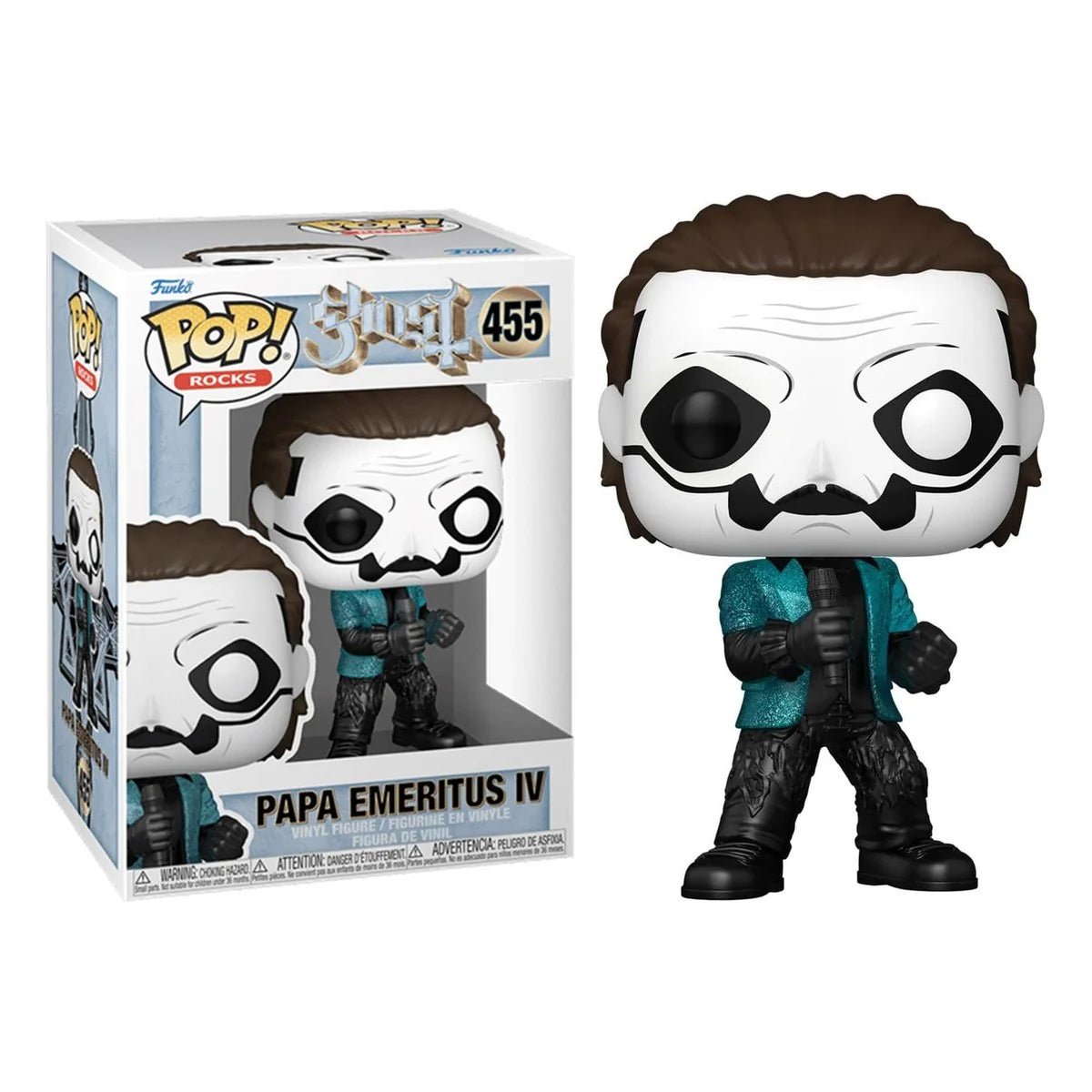 Funko Pop! Rocks: Ghost Glam - Papa Emeritus IV - Ghost Band - Zascalo.com