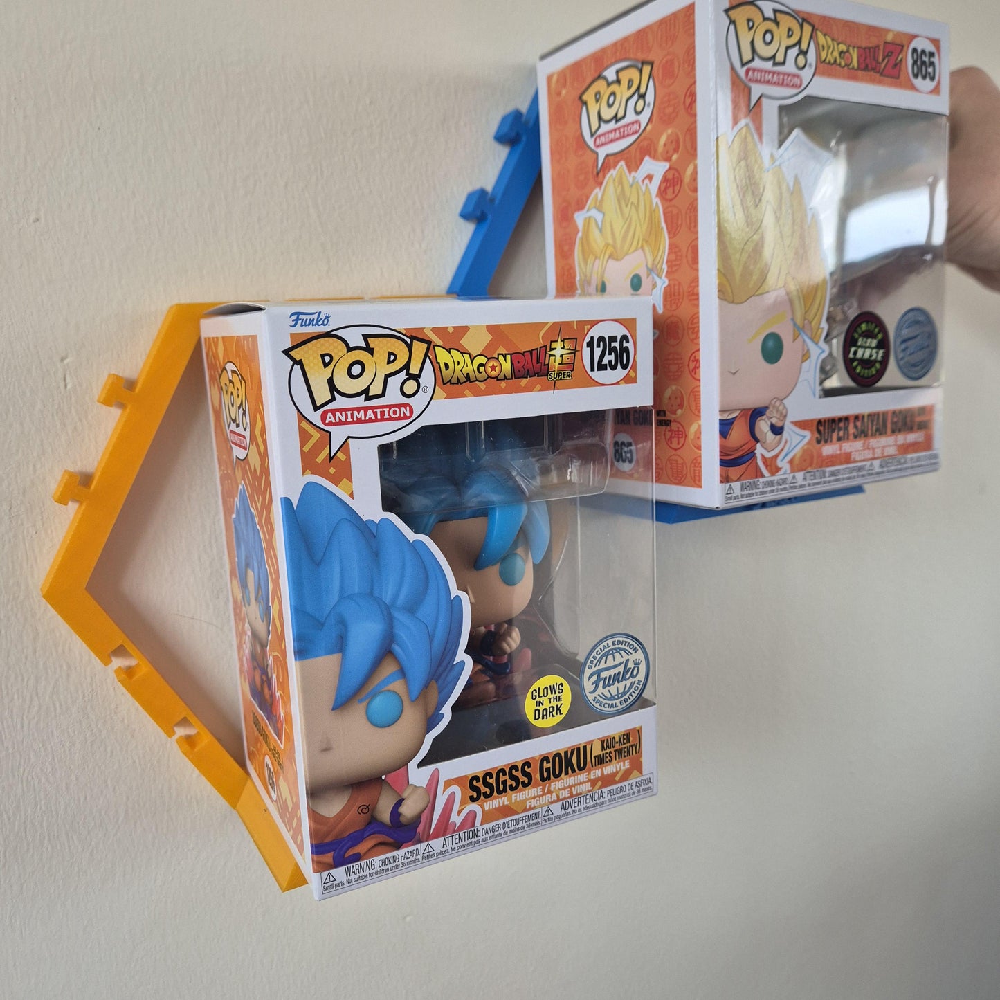 Estantería hexagonal encajable para funko pop - diseño modular panal de abejas | Expositor3D funkos - Zascalo.com