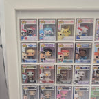 Présentoir Bitty Pop avec cadre interne pour tableau Ikea Sannahed 25x25 (blanc)