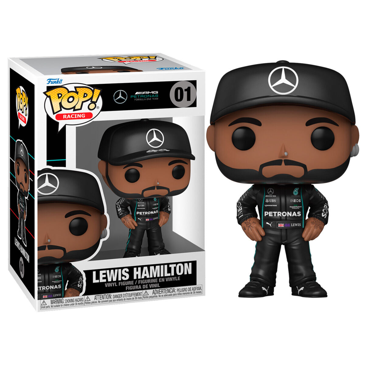 Funko Pop! F1 Lewis Hamilton Fórmula 1 - Zascalo.com