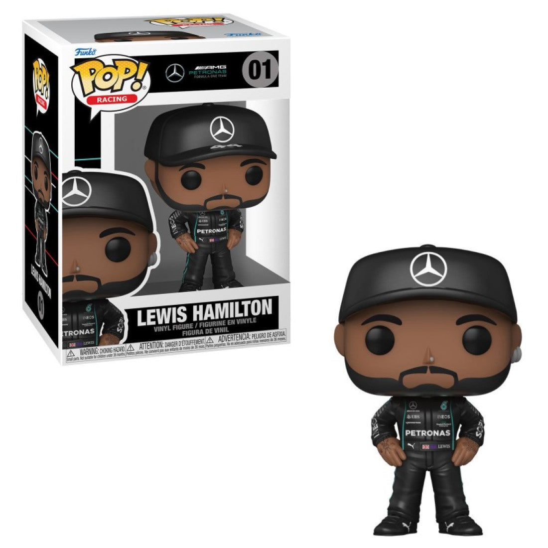 Funko Pop! F1 Lewis Hamilton Fórmula 1 - Zascalo.com