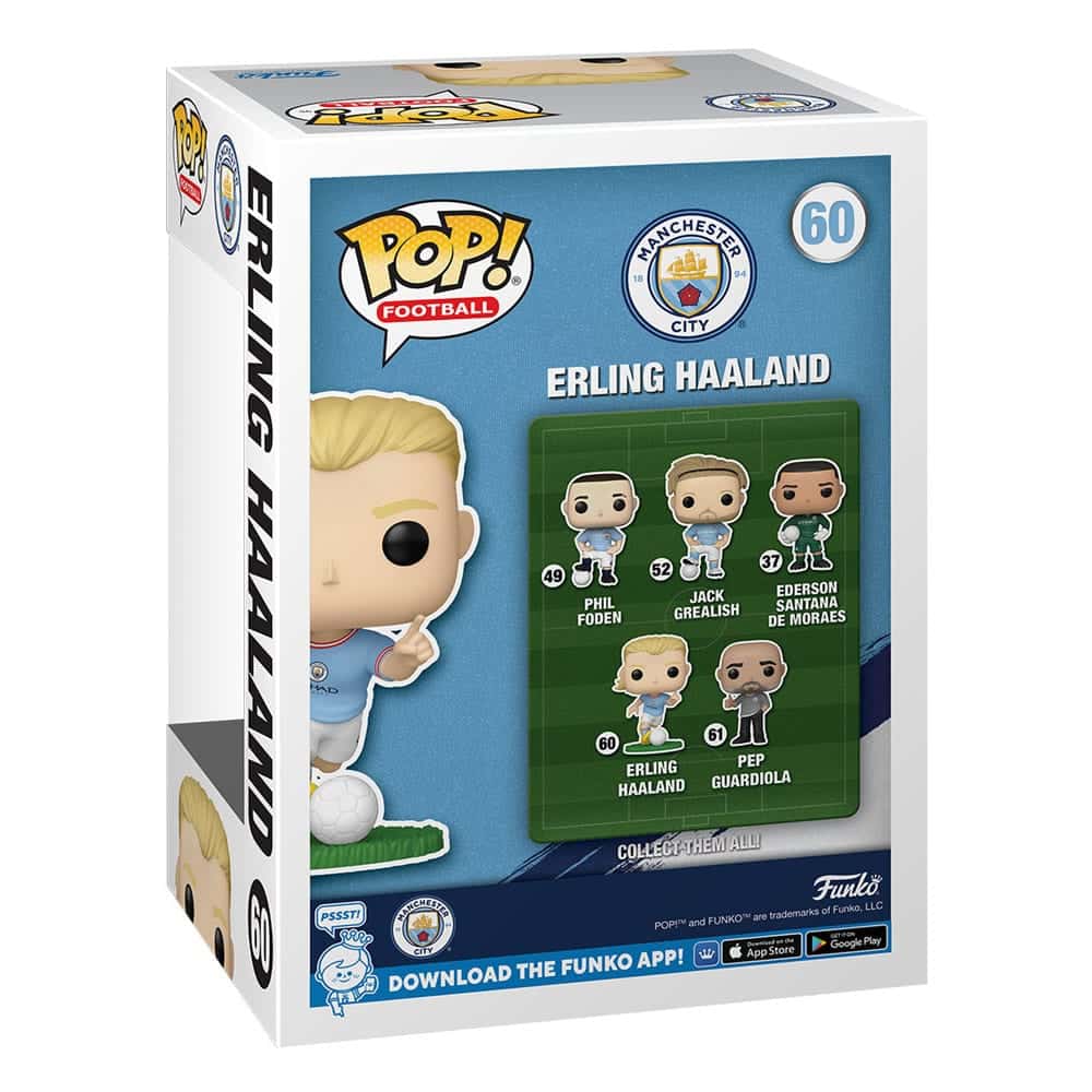 Funko Pop! Fútbol Manchester City- Erling Haaland - Zascalo.com