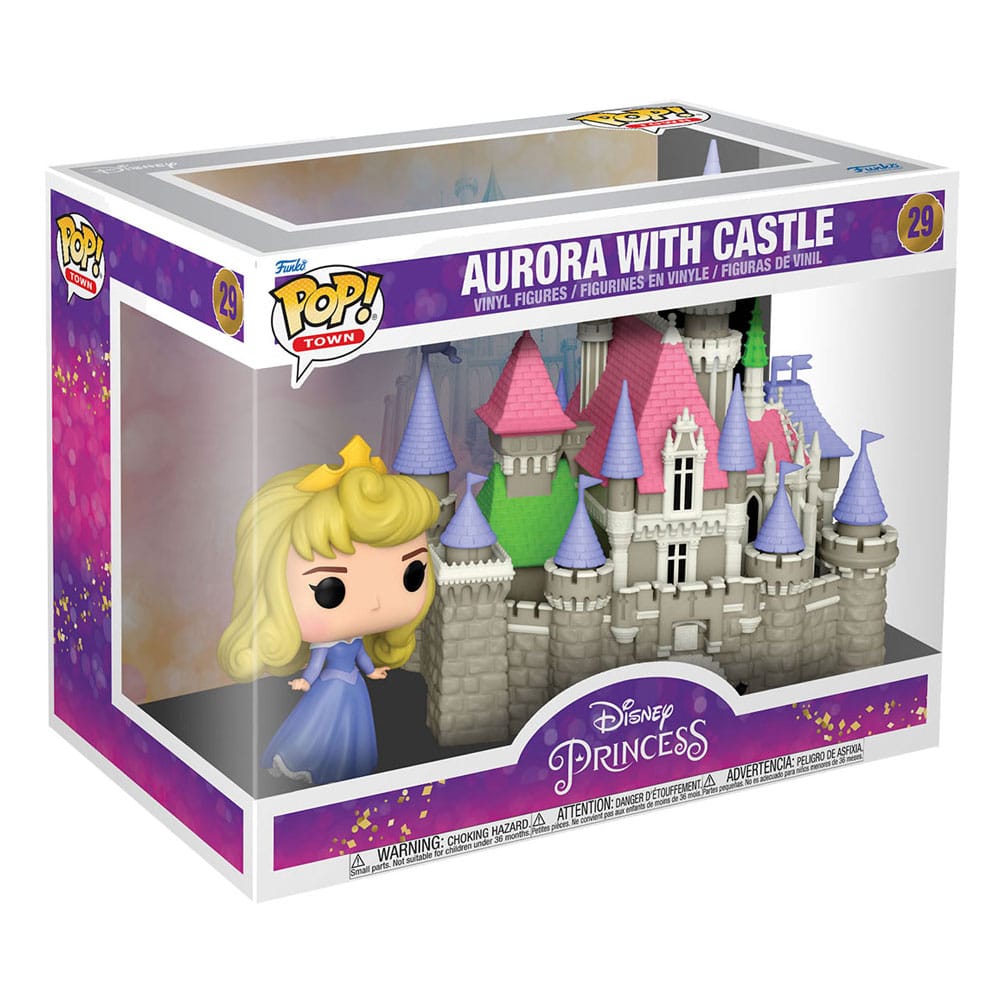 Funko Pop! Disney Ultimate Princess- Princess Aurora W/Castle Zascalo