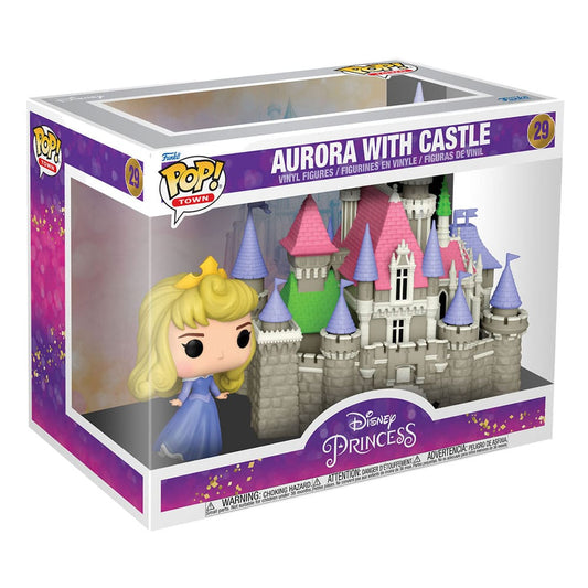Funko Pop! Disney Ultimate Princess- Princess Aurora W/Castle Zascalo