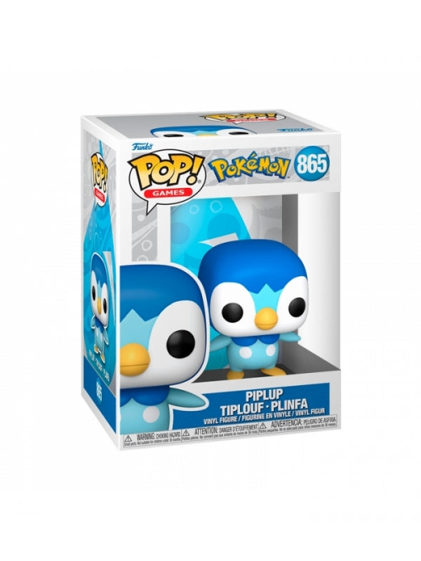 Funko Pop! Pokemon: Piplup (EMEA) Zascalo