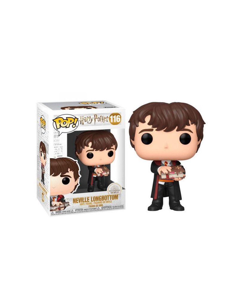 Funko Pop! Harry Potter Neville avec le livre des monstres