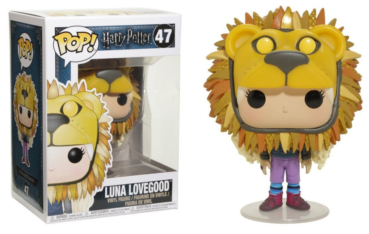 Funko Pop! Harry Potter Luna Lovegood With Lion Head Zascalo