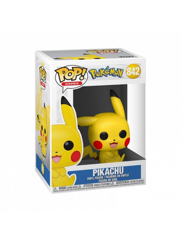 Funko Pop! Vinyl Pikachu (Sentado) - Pokémon - Zascalo.com