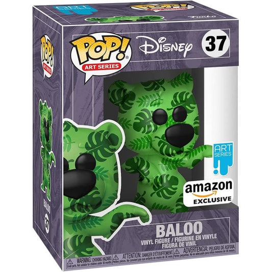 Funko Pop! Disney El libro de la selva W/Case Baloo (Exc) (Artist Series) - Zascalo.com