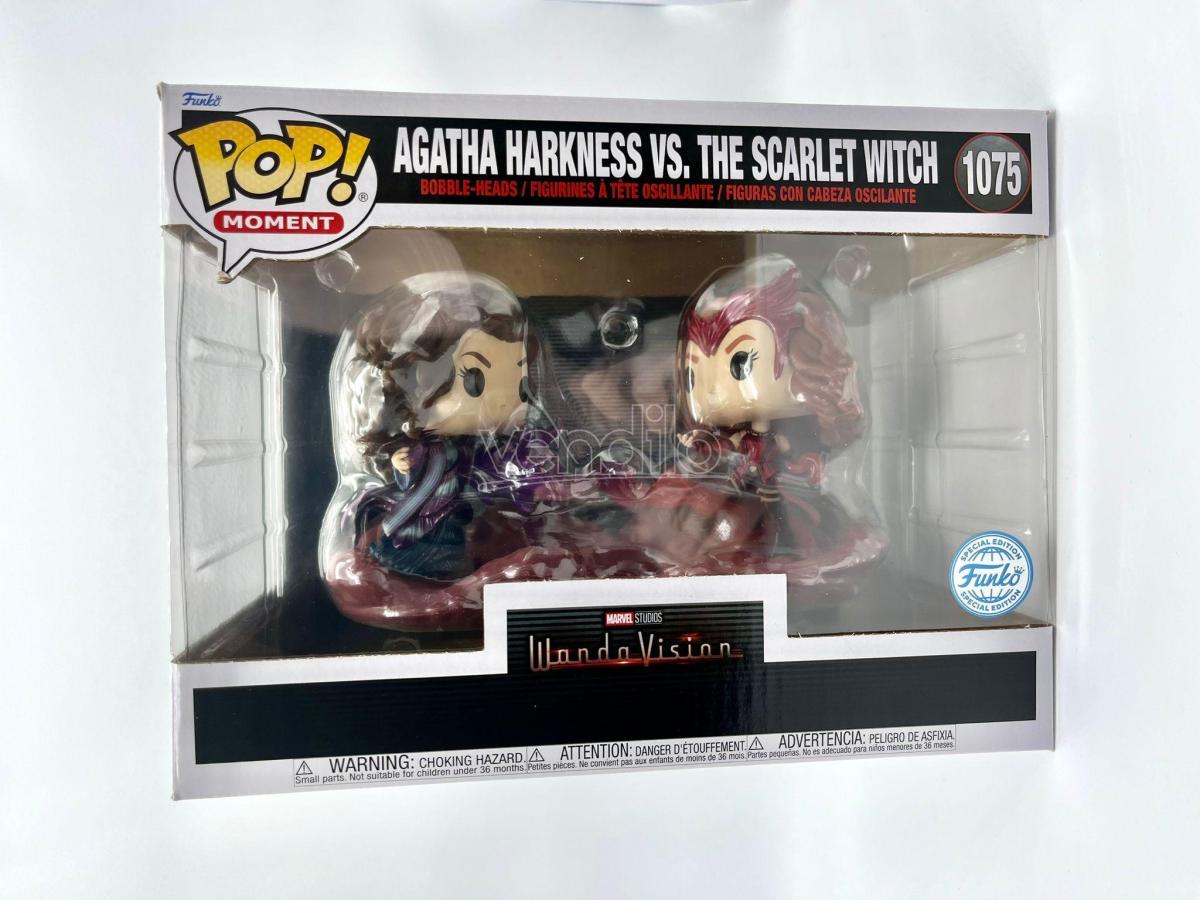 Funko Pop! Marvel Moments! Agatha Harkness VS Bruja Escarlata 1075 - Zascalo.com