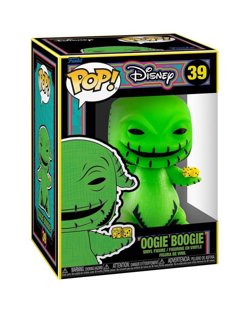 Funko Pop! Disney Pesadilla antes de navidad Black Light Disney - Zascalo.com
