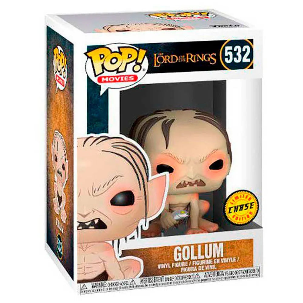 Funko Pop! El señor de los anillos Gollum  (CHASE) Zascalo