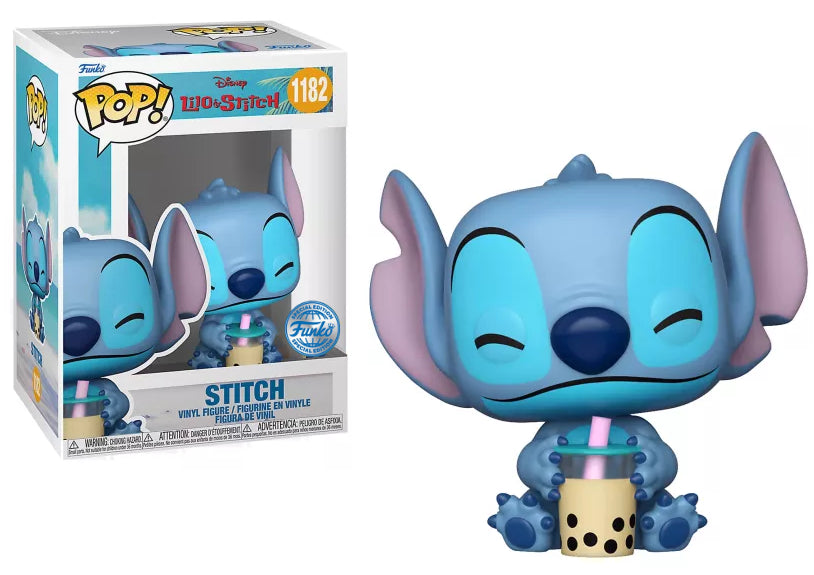 Funko Pop! Disney Stitch con batido - Zascalo.com